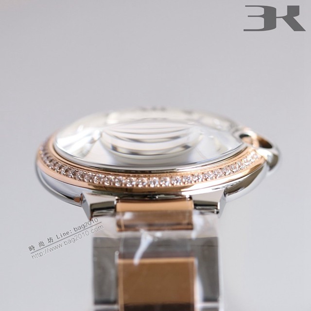 卡地亞女士手錶 Cartier經典款3K廠藍氣球 BallonBleuDe系列腕表  gjs2161